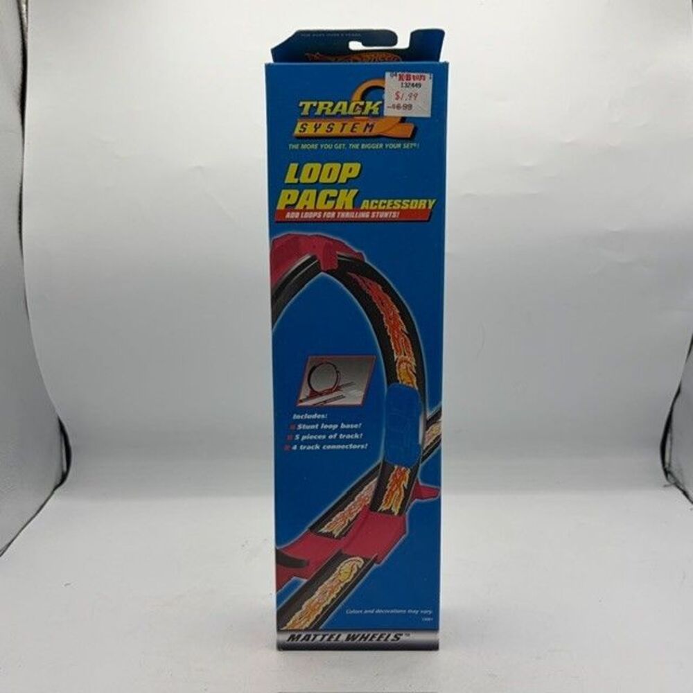Hot Wheels Track System Loop Pack Accessory 1996 Vintage #13091 Mattel